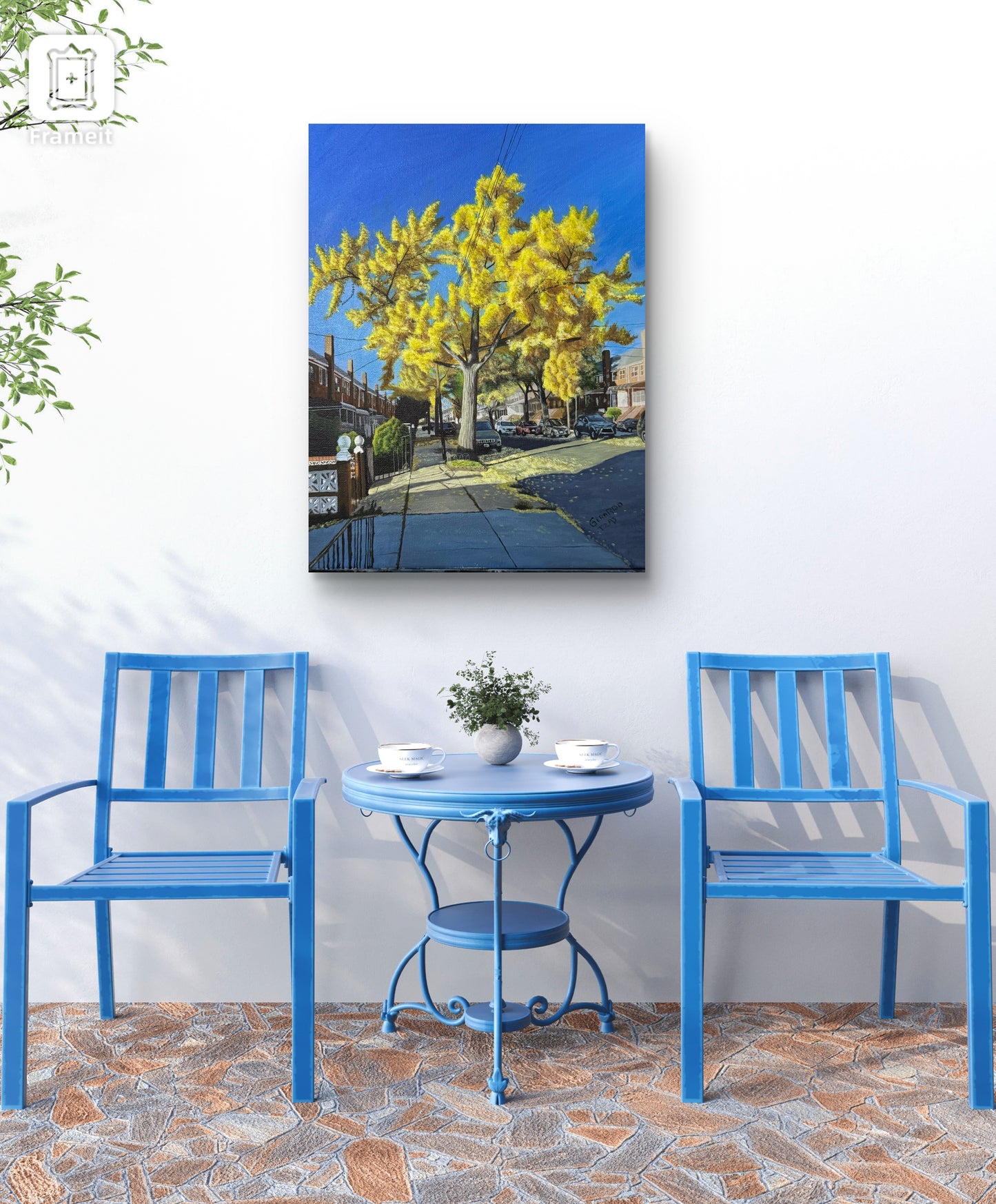 Árbol otoñal — Original 1/1 (Serie Árbol)