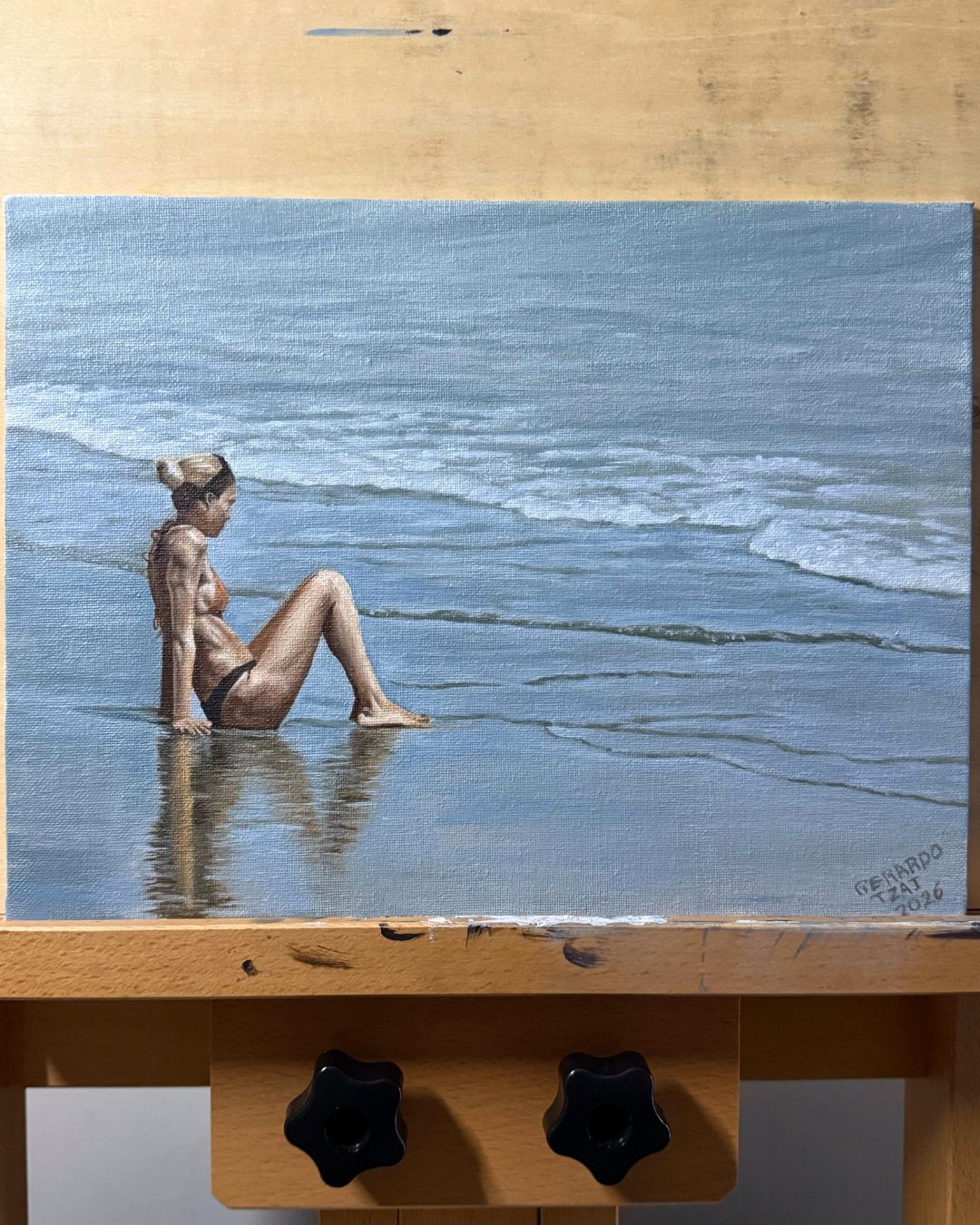 Chica en la playa