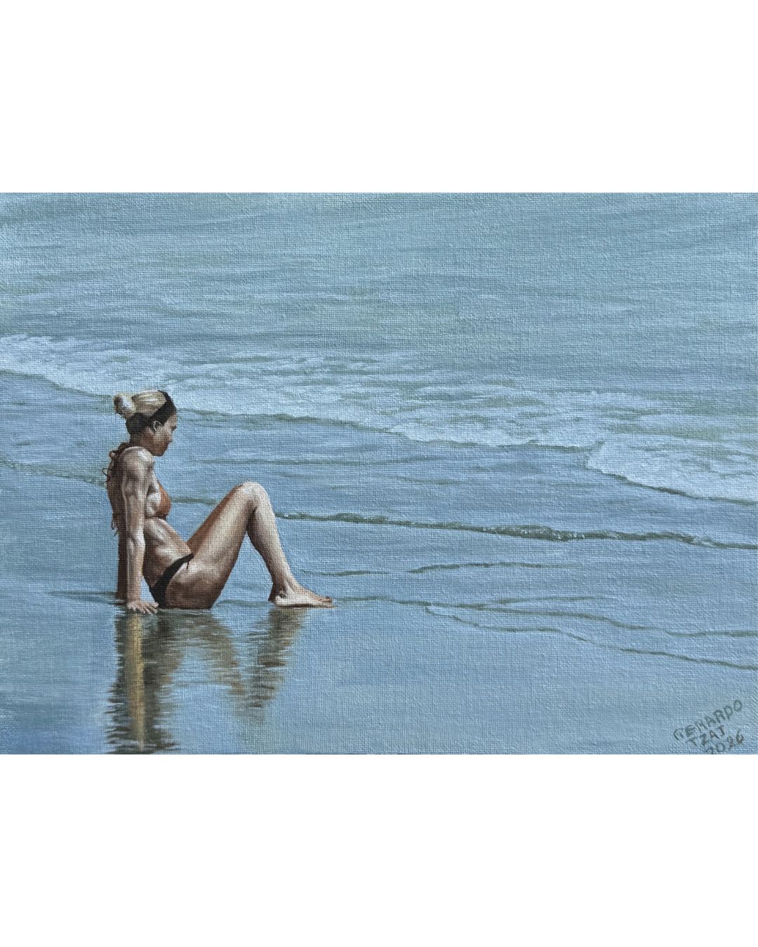 Chica en la playa
