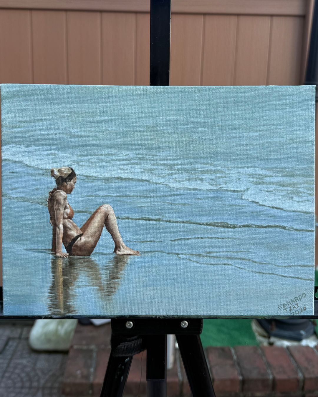 Chica en la playa